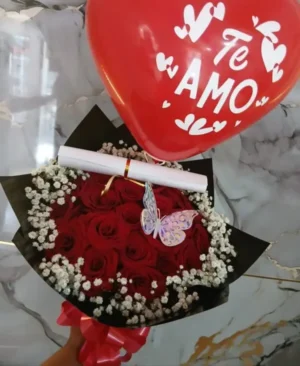 ..Arreglo 30 Rosas #0148