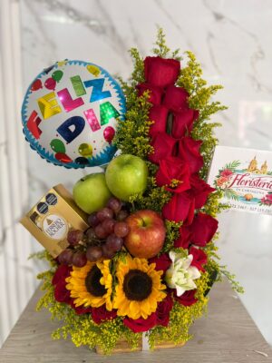 Arreglo Frutal ferreros, Floristerias en cartagena