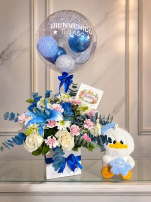 Arreglo floral para bebe en cartagena de indias