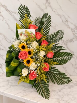 Arreglo Floral media Luna 00187